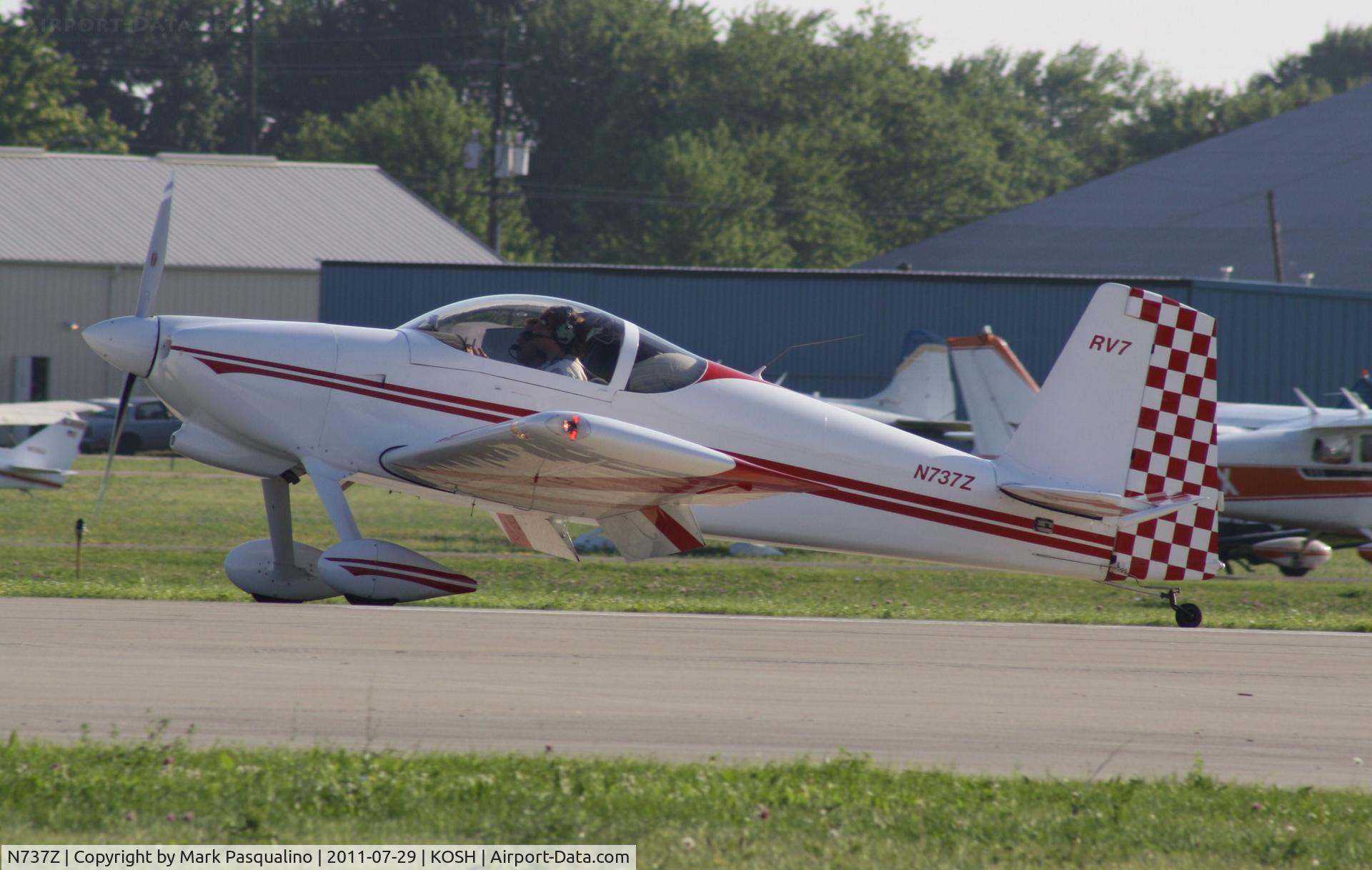 N737Z, 2005 Vans RV-7 C/N 71208, Vans RV-7