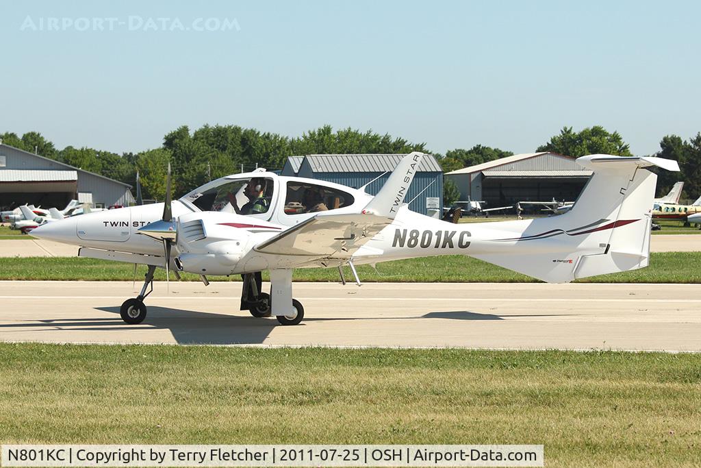N801KC, 2007 Diamond DA-42 Twin Star C/N 42.AC101, 2007 Diamond DA 42, c/n: 42.AC101 at 2011 Oshkosh