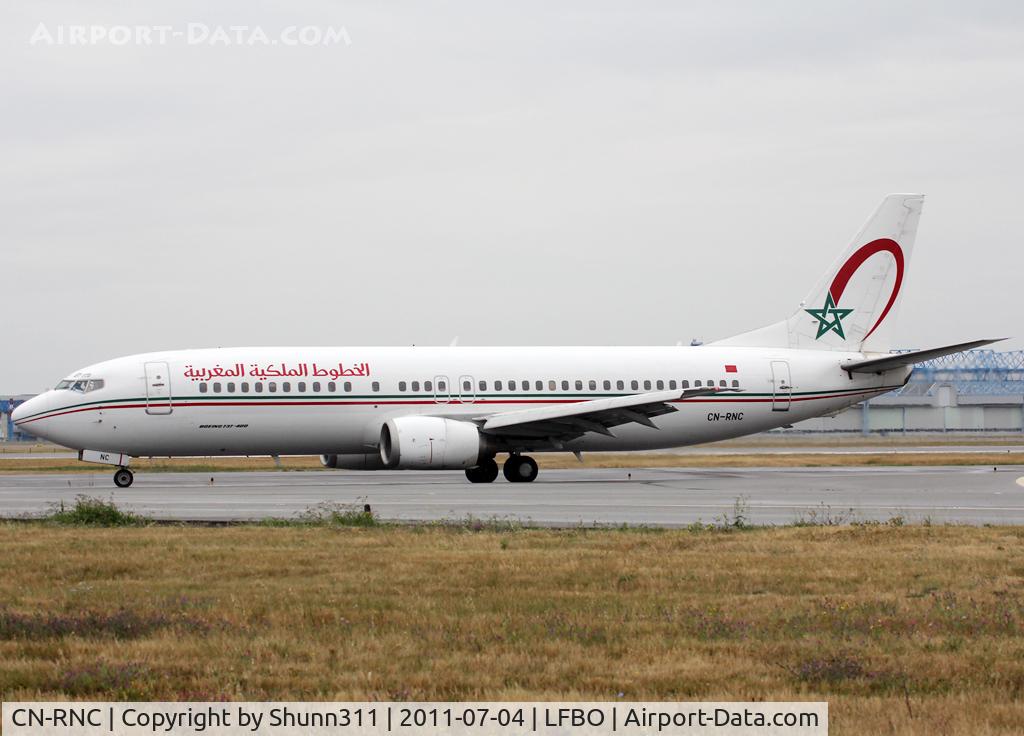 CN-RNC, 1994 Boeing 737-4B6 C/N 26529, Taxiing to the Terminal...