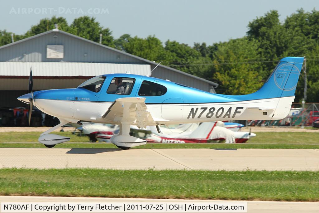 N780AF, 2011 Cirrus SR22T C/N 0161, Cirrus Design Corp SR22T, c/n: 0161 at 2011 Oshkosh