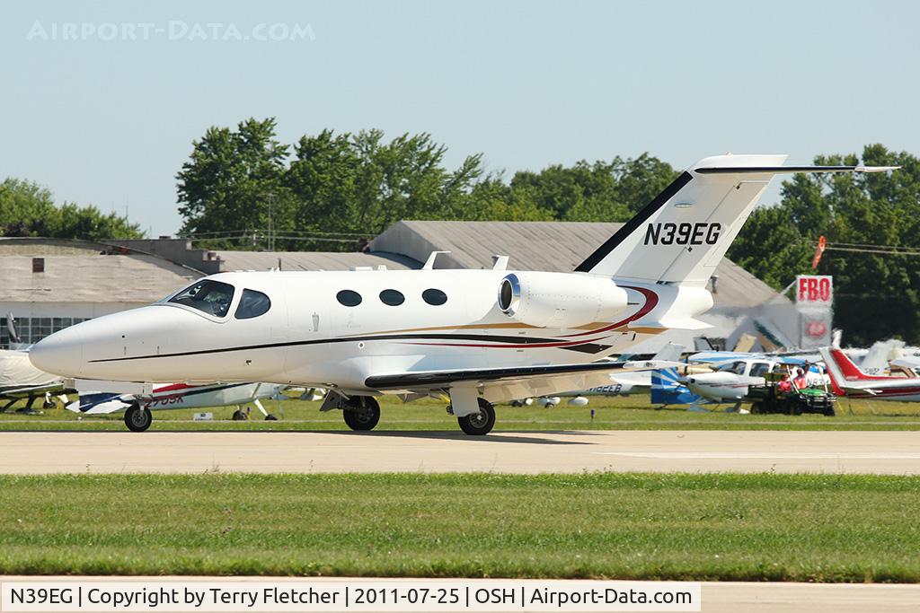 N39EG, 2010 Cessna 510 Citation Mustang Citation Mustang C/N 510-0291, Cessna 510, c/n: 510-0291 at Oshkosh 2011