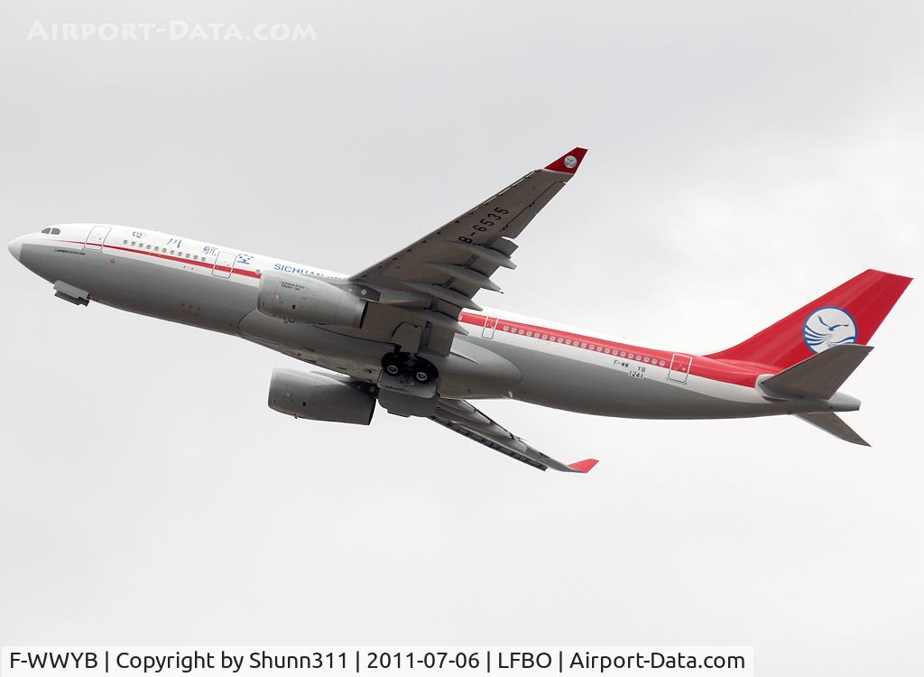 F-WWYB, 2011 Airbus A330-243 C/N 1241, C/n 1241 - To be B-6535