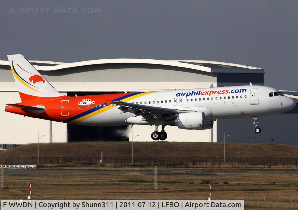 F-WWDN, 2011 Airbus A320-214 C/N 4777, C/n 4677 - To be RP-C8393
