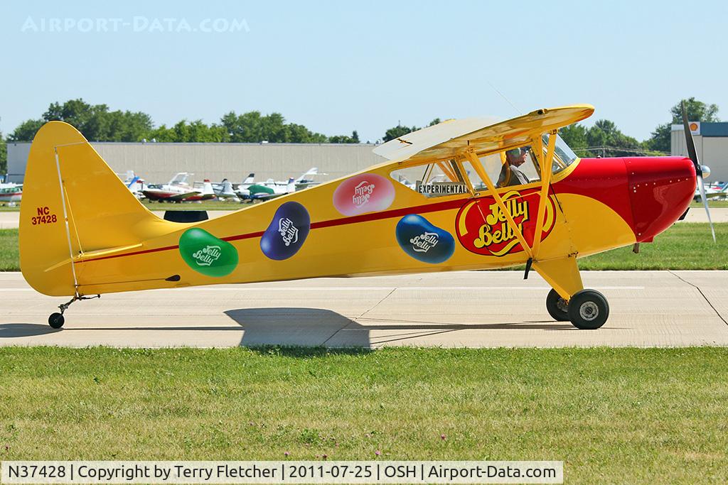 N37428, 1942 Interstate S-1A Cadet C/N 273, 1942 Interstate S-1A, c/n: 273 Jelly Belly at 2011 Oshkosh