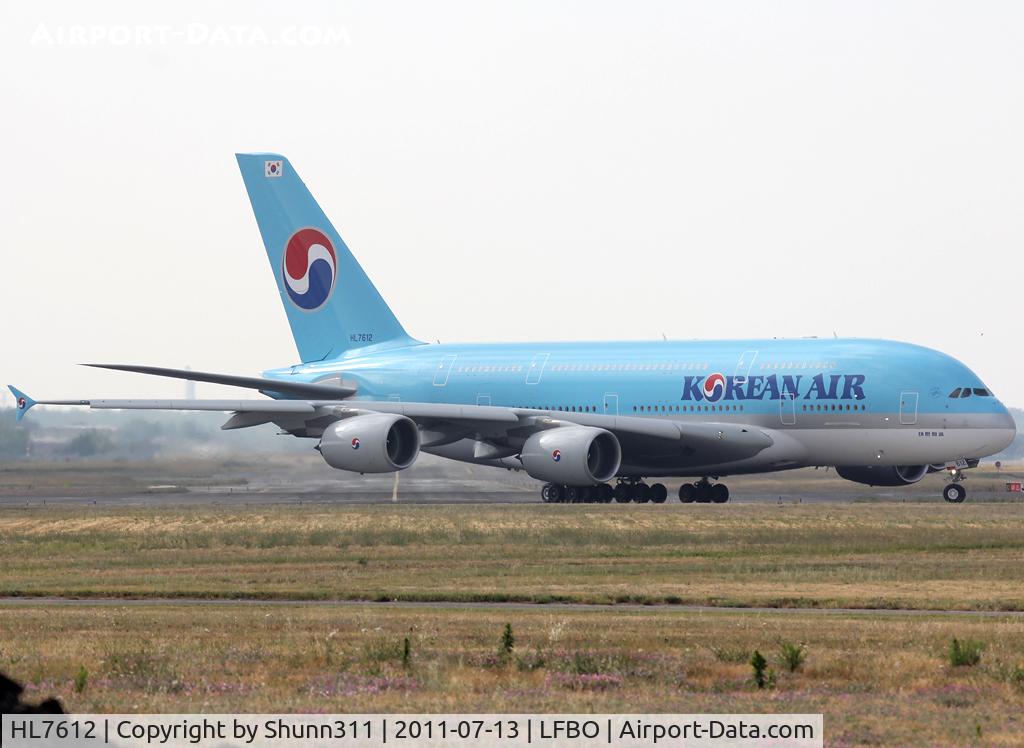 HL7612, 2011 Airbus A380-861 C/N 039, Delivery day...