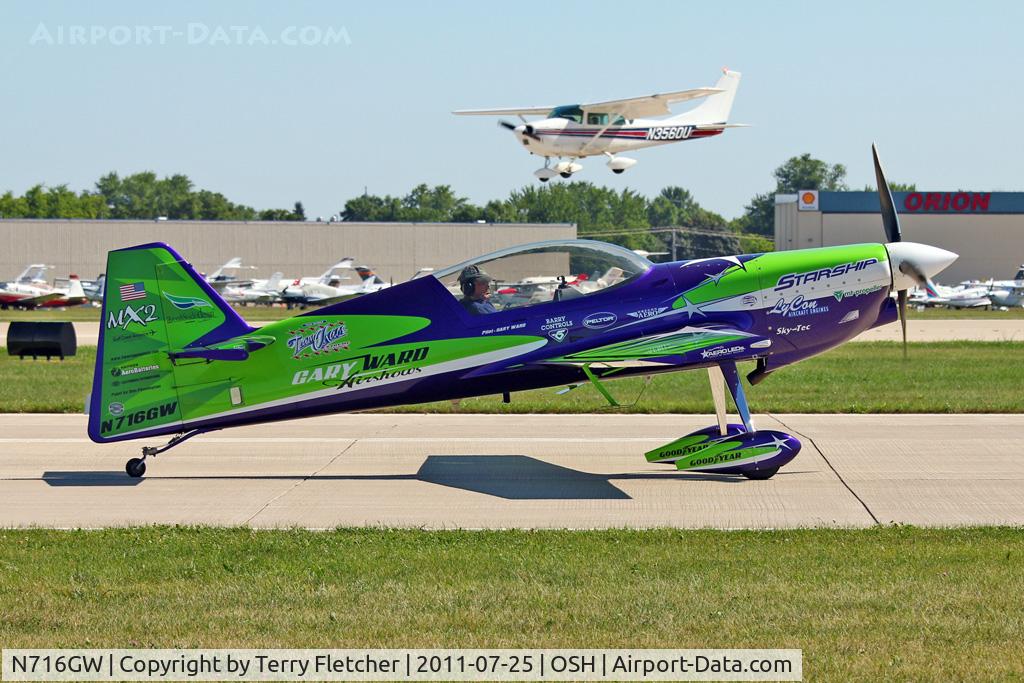 N716GW, 2006 MX Aircraft MX2 C/N 4, 2006 Ward Gary P MX2, c/n: 4 at 2011 Oshkosh