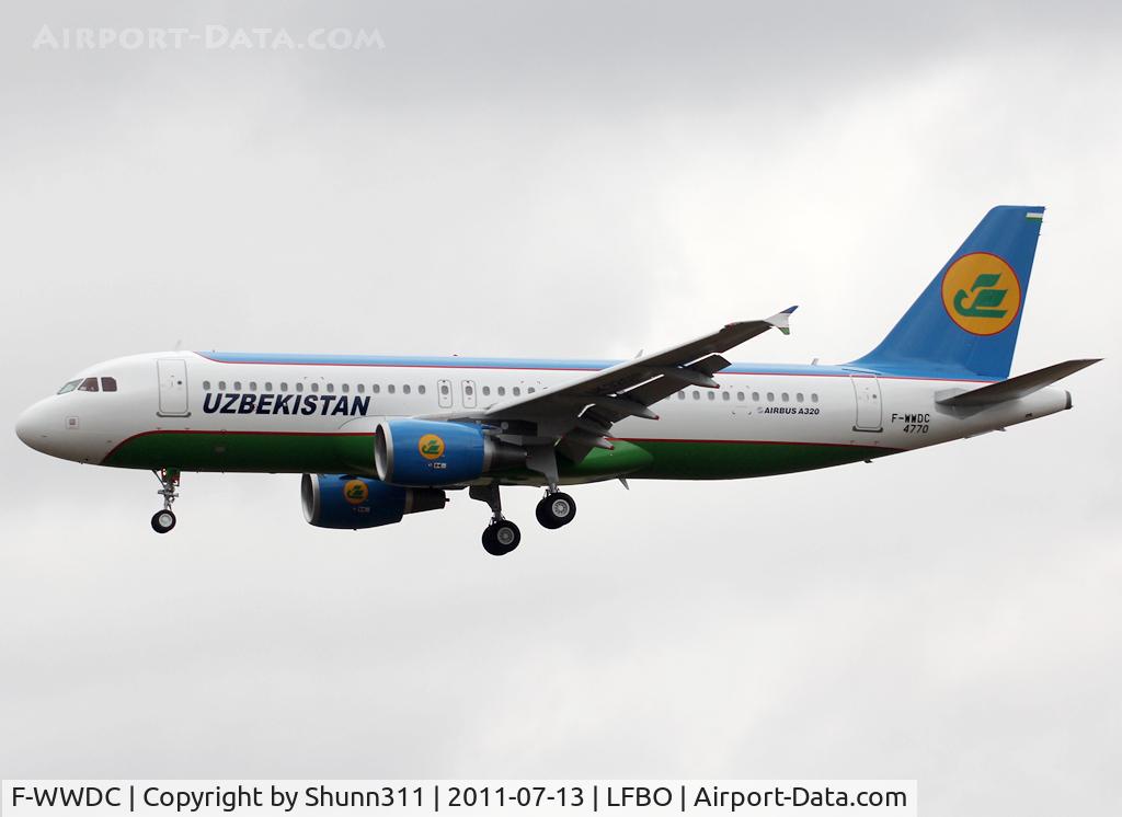 F-WWDC, 2011 Airbus A320-214 C/N 4770, C/n 4770 - To be UK-32019