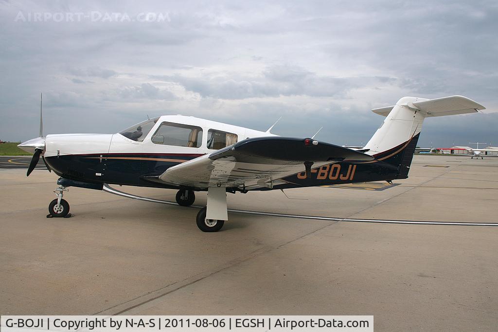 G-BOJI, 1979 Piper PA-28RT-201 Arrow IV C/N 28R-7918221, Visiting Saxon Air