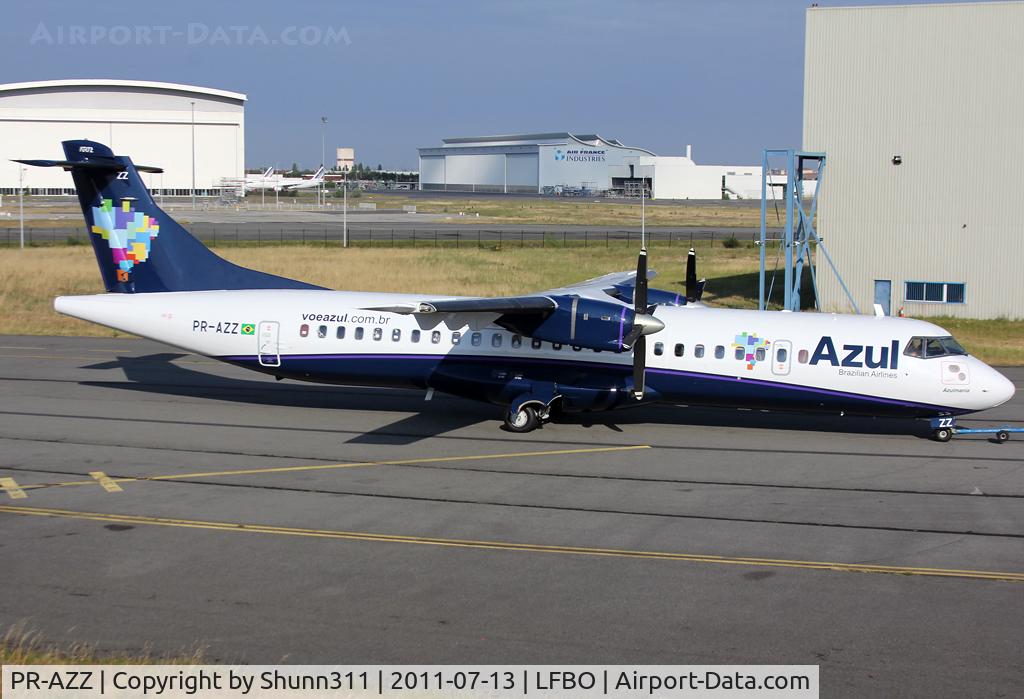 PR-AZZ, 1990 ATR 72-102 C/N 192, Testing engines...