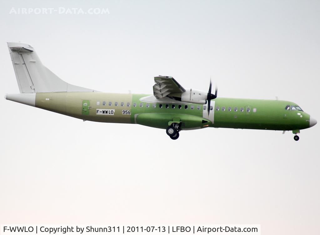 F-WWLO, 2011 ATR 72-600 C/N 958, C/n 958 - For Royal Air Maroc Express...