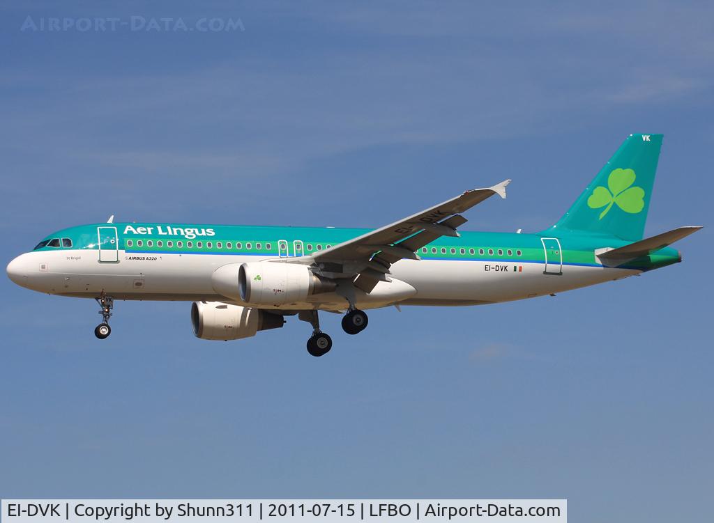 EI-DVK, 2011 Airbus A320-214 C/N 4572, Landing rwy 32L