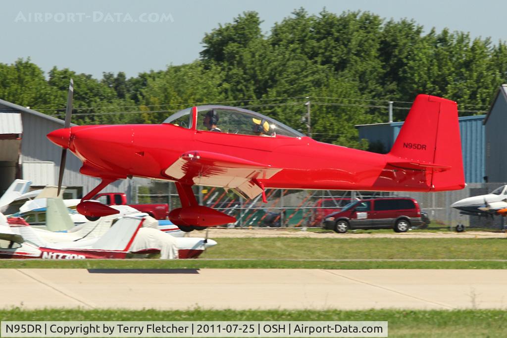 N95DR, 2010 Vans RV-8A C/N 82434, Ross Dan G RV8A, c/n: 82434 at 2011 Oshkosh