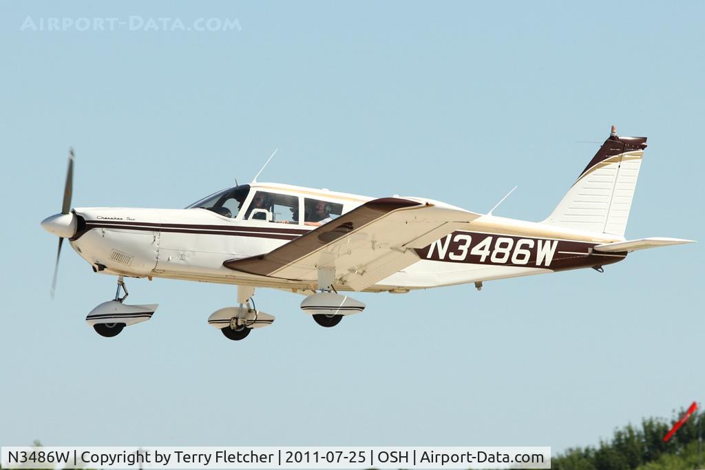 N3486W, 1966 Piper PA-32-260 Cherokee Six Cherokee Six C/N 32-364, 1966 Piper PA-32-260, c/n: 32-364 at 2011 Oshkosh
