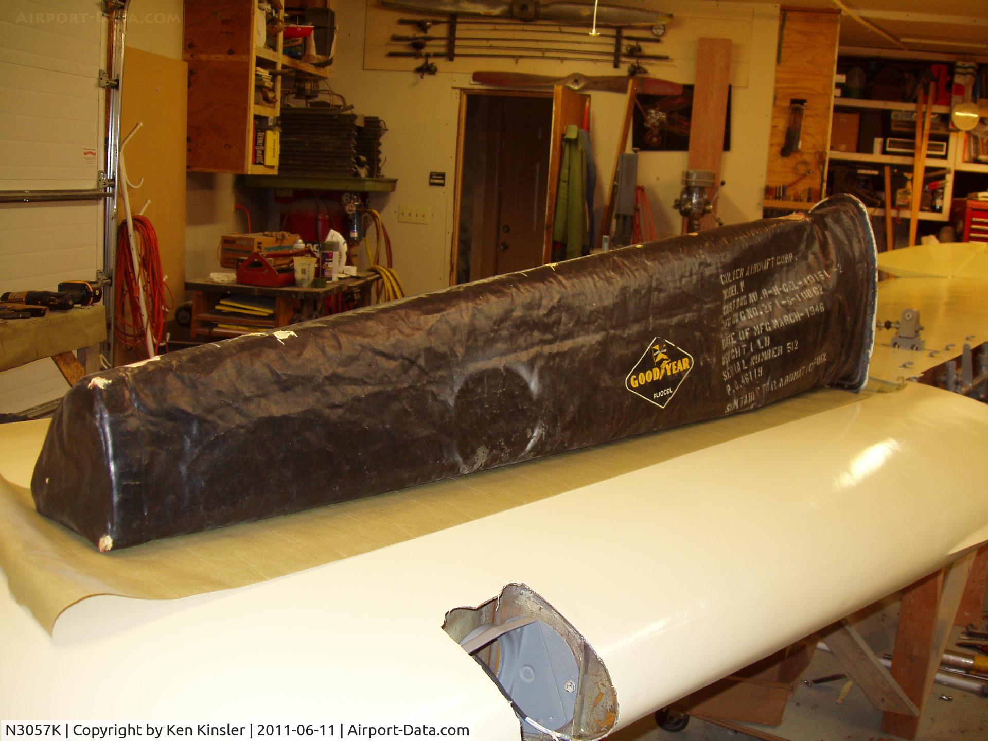 N3057K, 1946 Culver V C/N V-276, Fuel tank