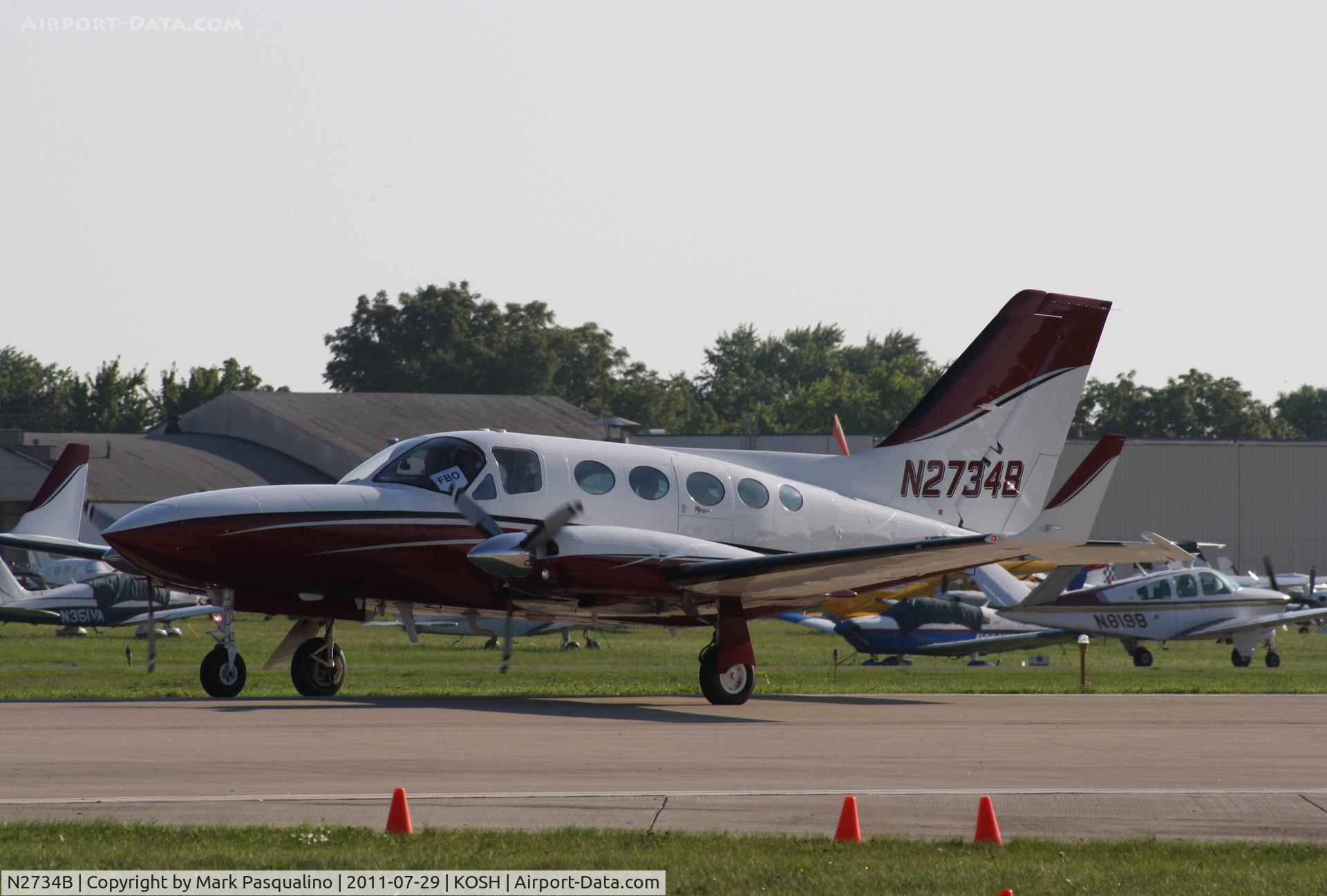N2734B, 1979 Cessna 414A Chancellor C/N 414A0454, Cessna 414A