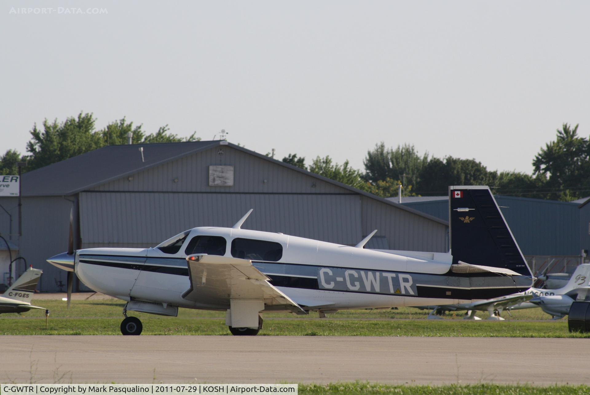 C-GWTR, 1988 Mooney M20K C/N 25-1181, Mooney M20K