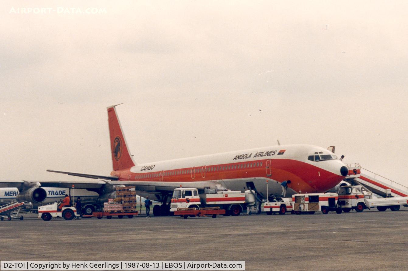 D2-TOI, 1965 Boeing 707-349C C/N 18975, Angola Airlines