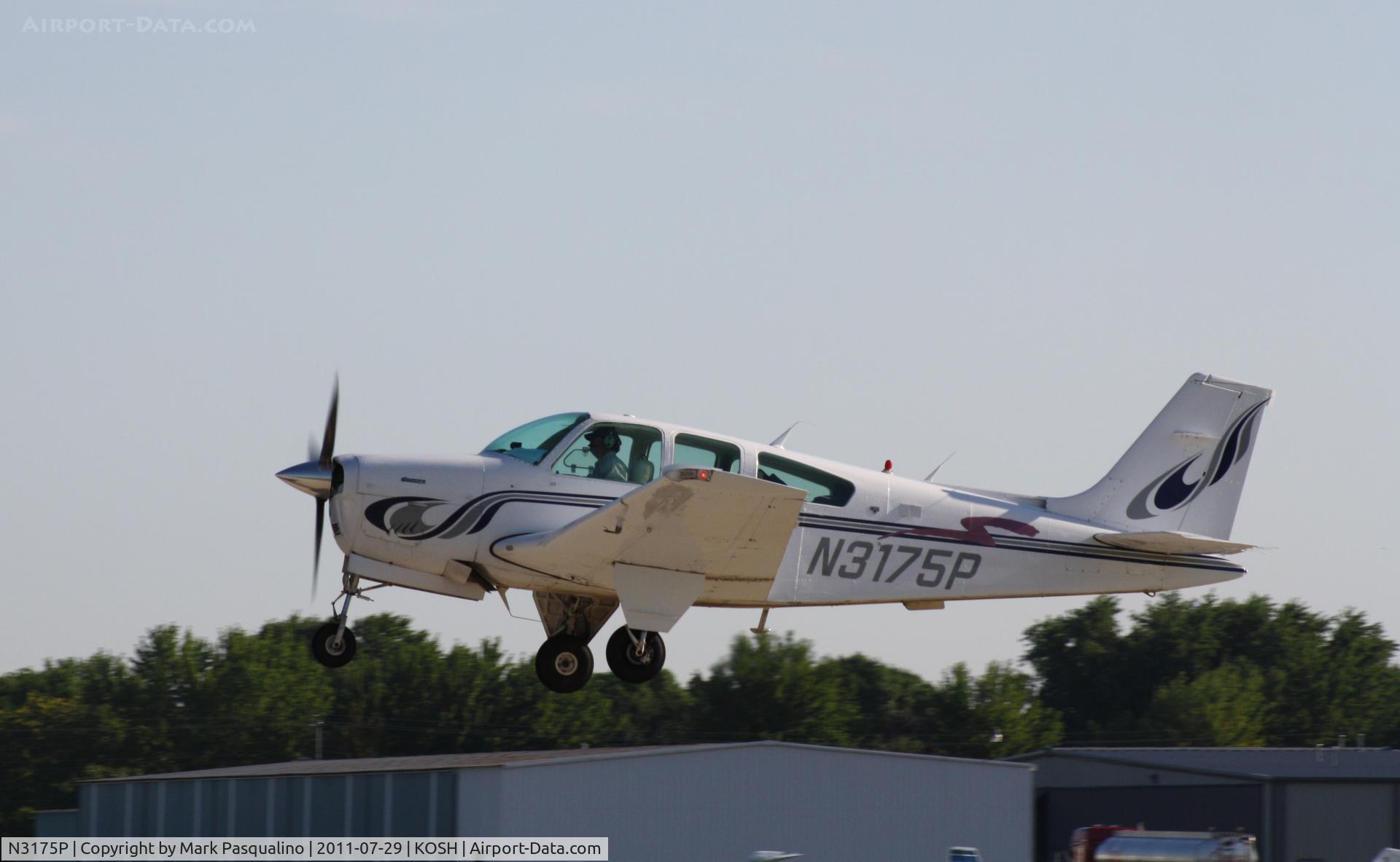 N3175P, 1986 Beech F33A Bonanza C/N CE-1091, Beech F33A