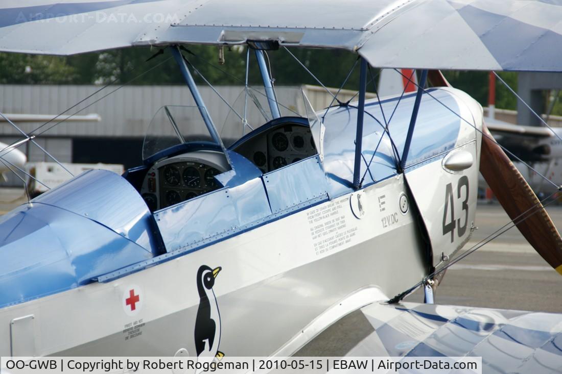 OO-GWB, 1951 Stampe-Vertongen SV-4B C/N 1171, Fly in.Ex V-43 BAF.Open cockpits.