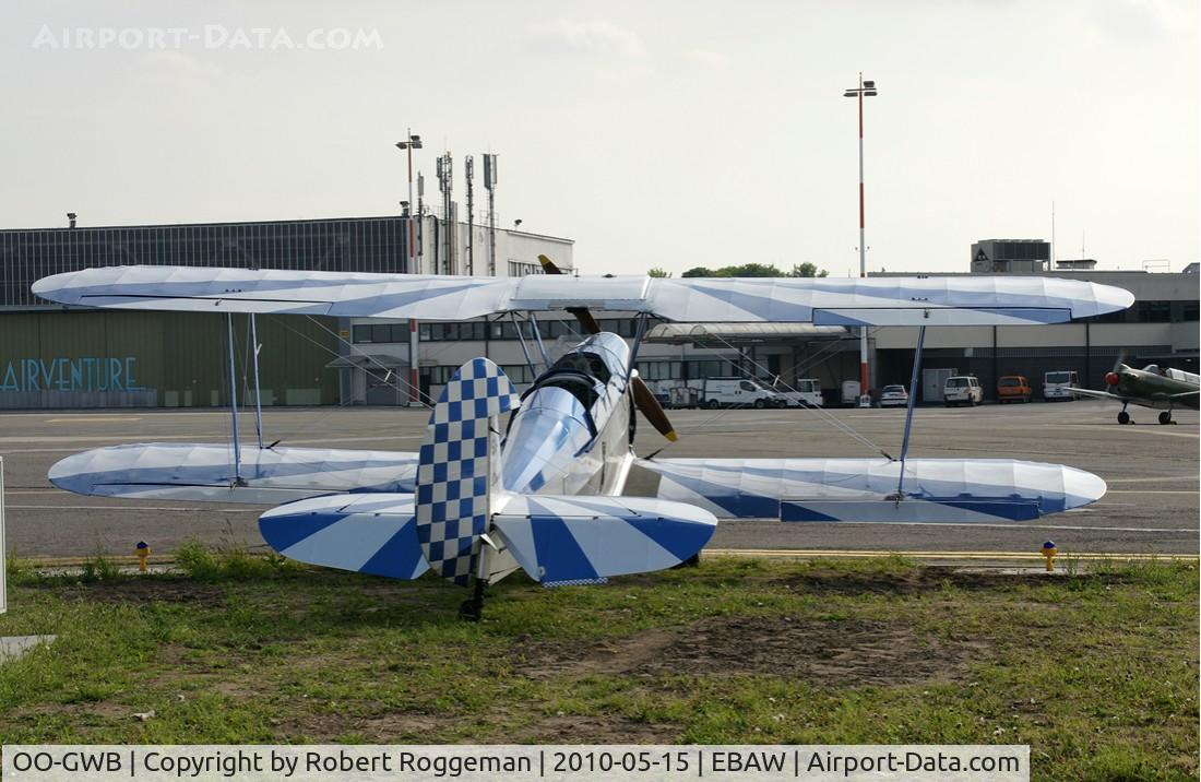 OO-GWB, 1951 Stampe-Vertongen SV-4B C/N 1171, Fly in.Ex V-43 BAF.Open cockpits.