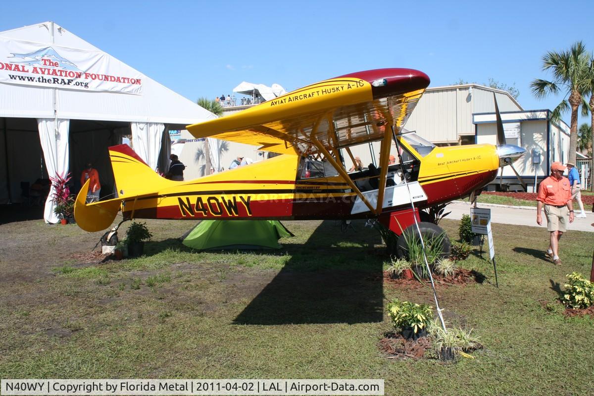 N40WY, 2011 Aviat A-1C-180 Husky C/N 3120, Aviat A-1C