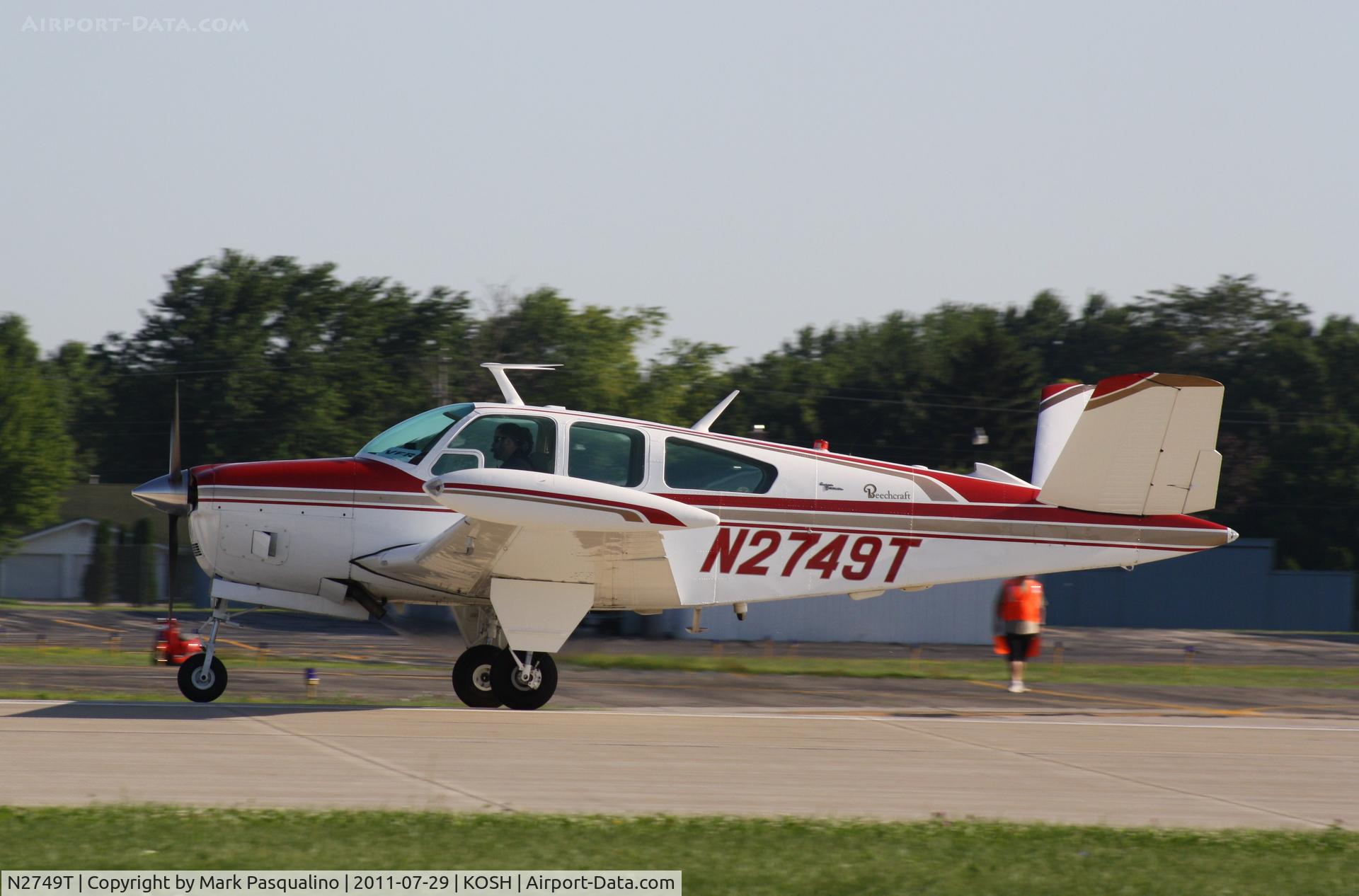 N2749T, 1967 Beech V35 Bonanza C/N D-8475, Beech V35