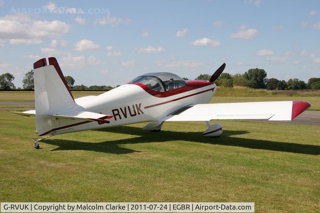 G-RVUK, 2006 Vans RV-7 C/N PFA 323-14441, Vans RV-7 at Breighton Airfield's Wings & Wheels Weekend, July 2011.