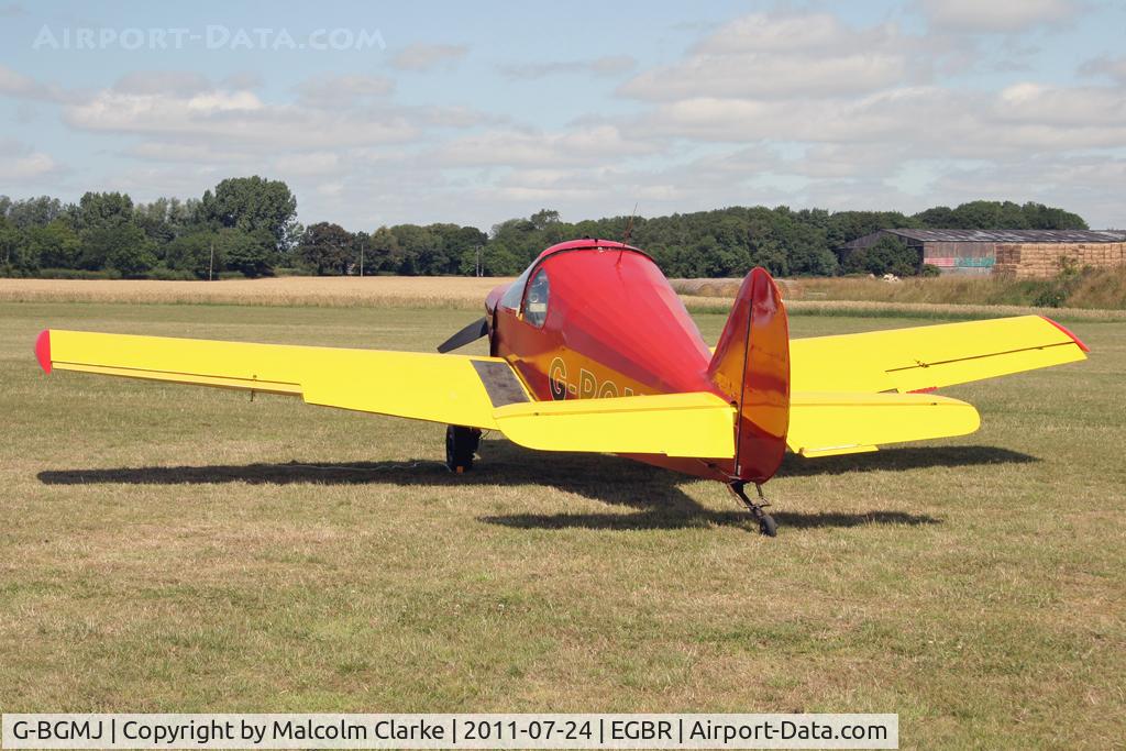 G-BGMJ, 1952 Gardan GY-201 Minicab C/N 12, Gardan GY-201 Minicab at Breighton Airfield's Wings & Wheels Weekend, July 2011.