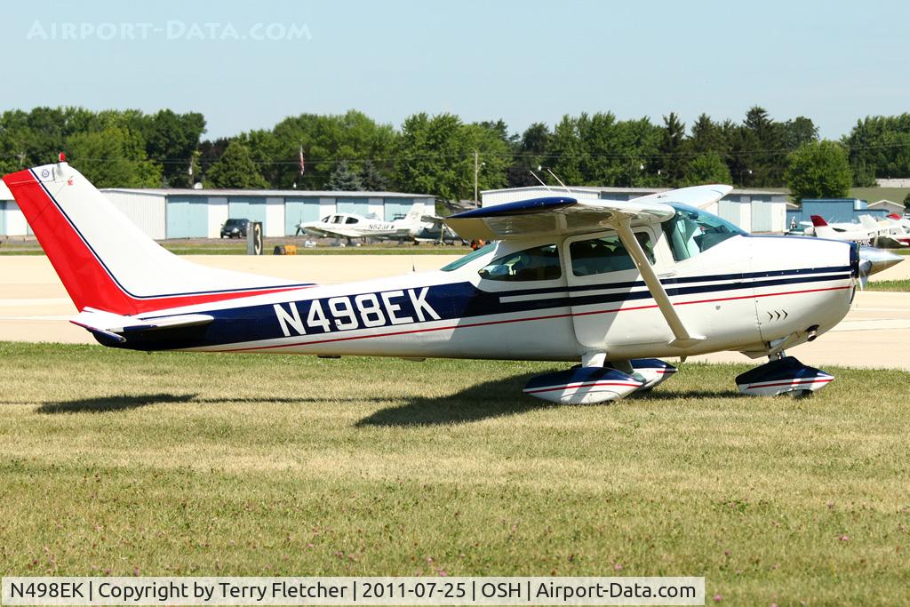 N498EK, 1966 Cessna 182J Skylane C/N 18257438, 1966 Cessna 182J, c/n: 18257438 at 2011 Oshkosh