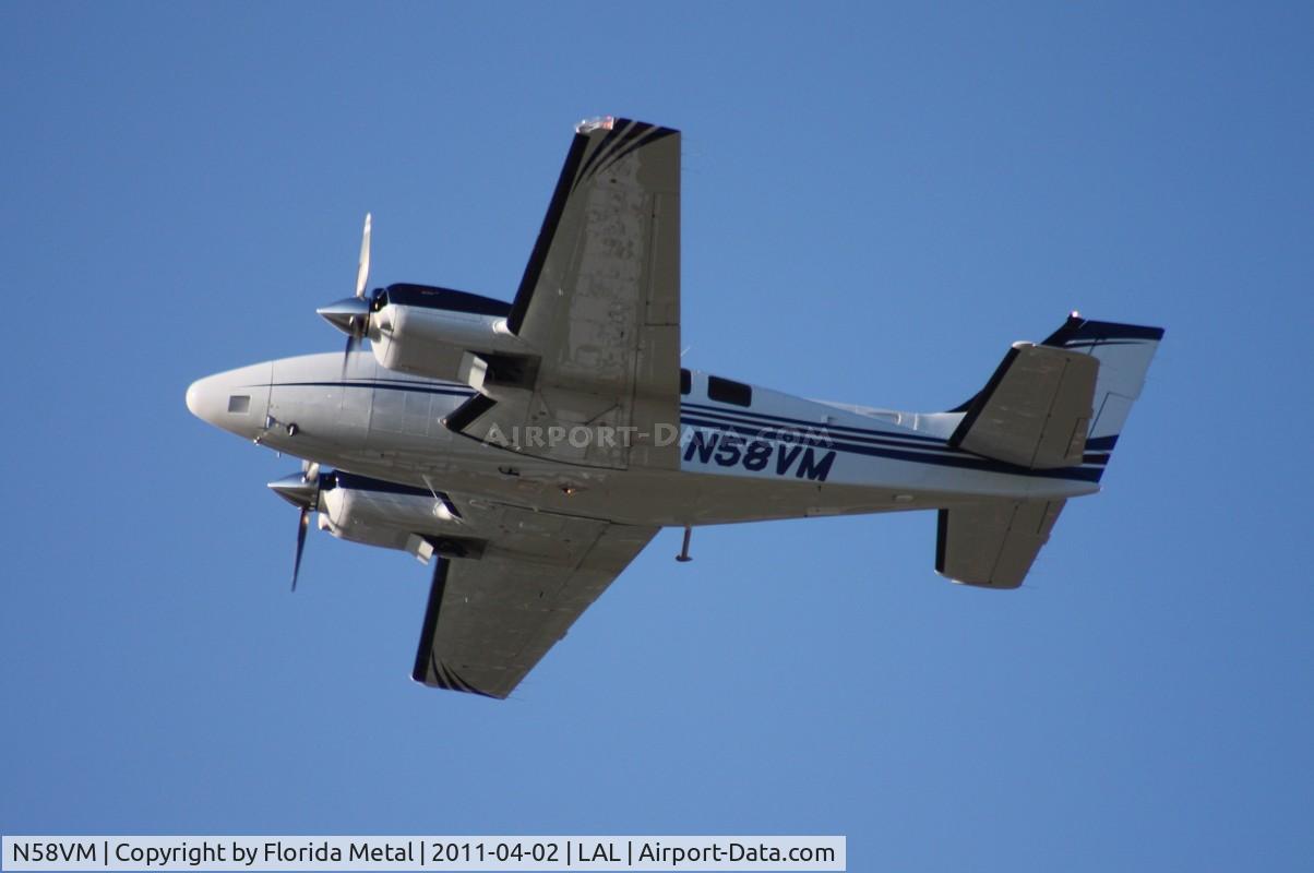 N58VM, 2007 Hawker Beechcraft Corp G58 Baron C/N TH-2200, Beech G58