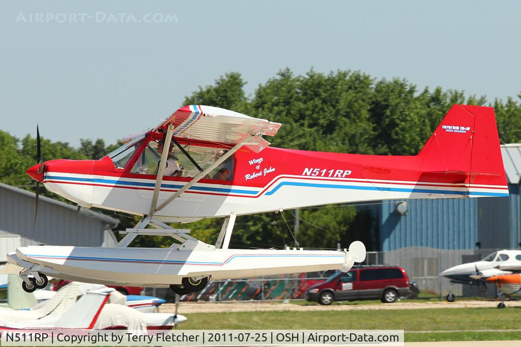 N511RP, 2002 Rans S-7 Courier C/N 1101313, 2002 Payzer Robert J RANS S-7, c/n: 1101313 at 2011 Oshkosh
