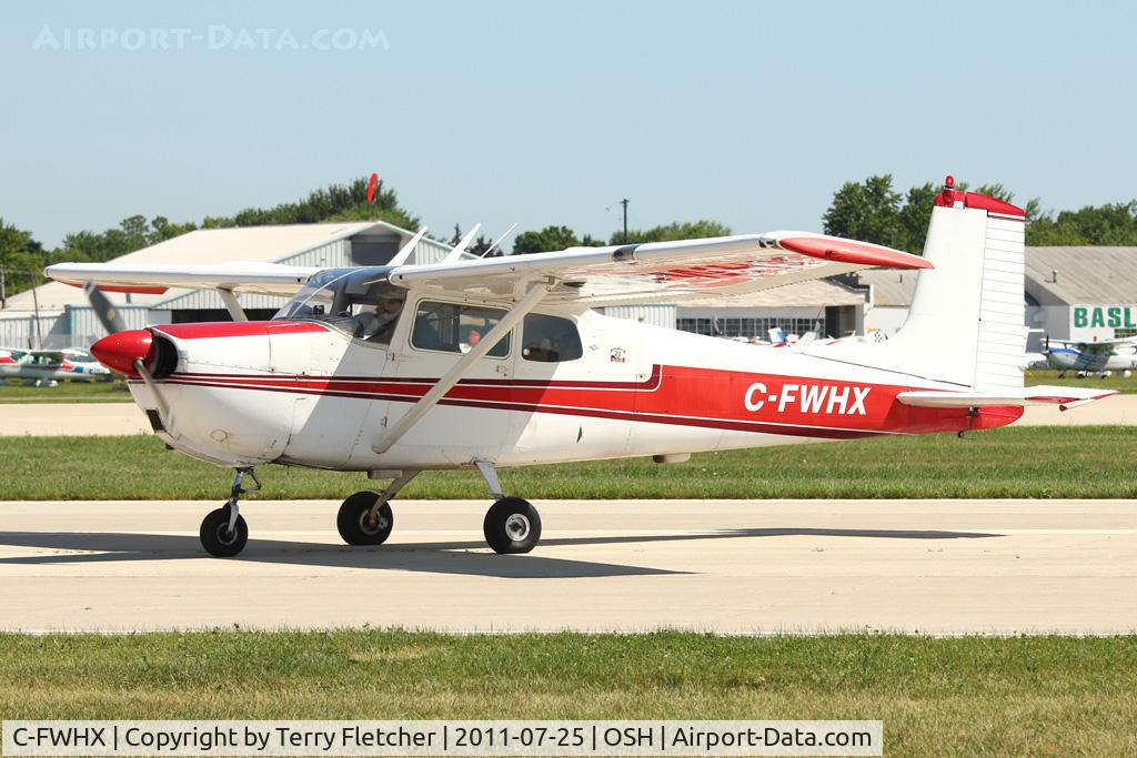 C-FWHX, Cessna 175 Skylark C/N 55479, Cessna 175, c/n: 55479 at 2011 Oshkosh