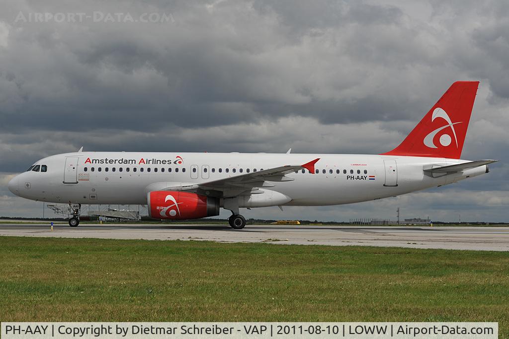 PH-AAY, 1995 Airbus A320-232 C/N 527, Amsterdam Airlines Airbus A320