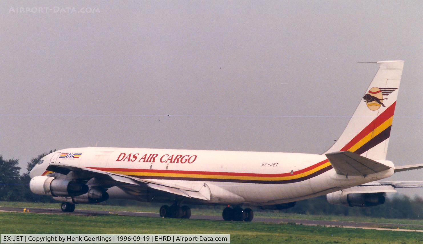 5X-JET, 1966 Boeing 707-351C C/N 19411, Das Air Cargo