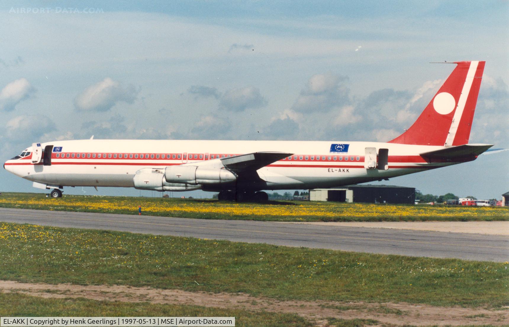 EL-AKK, 1969 Boeing 707-323B C/N 20177, Liberia World Airlines ex