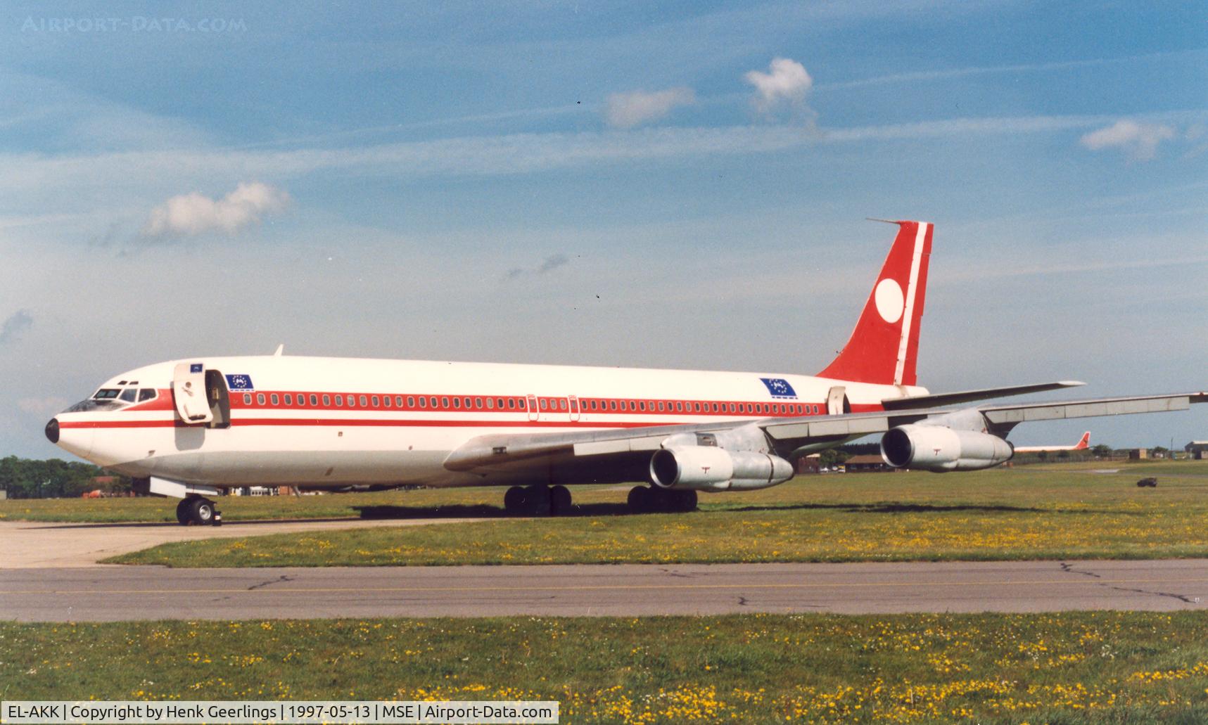 EL-AKK, 1969 Boeing 707-323B C/N 20177, Liberia World Airlines ex