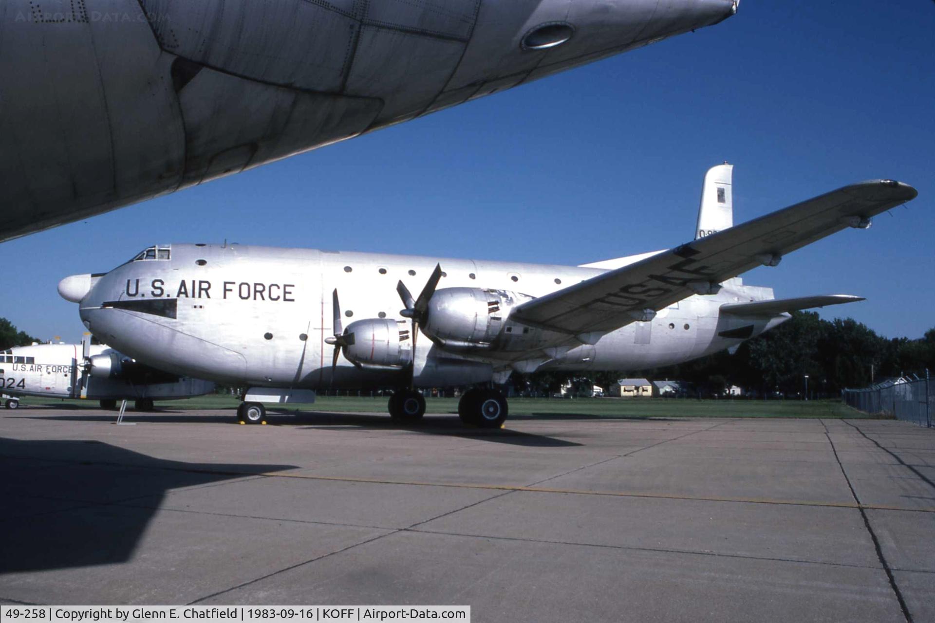 49-258, 1949 Douglas C-124A Globemaster II C/N 43187, At the Strategic Air Command Museum