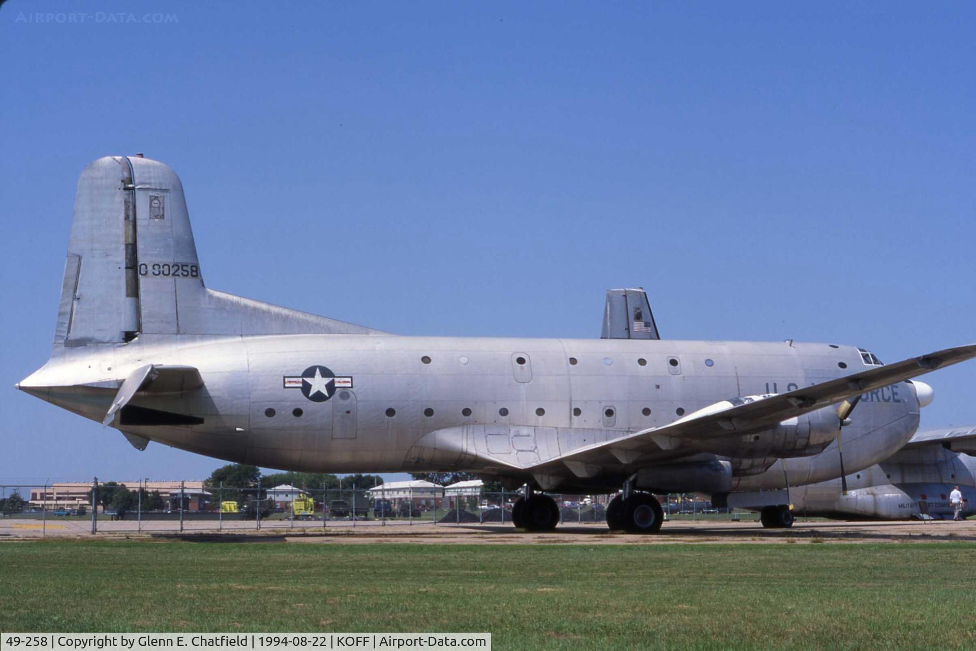 49-258, 1949 Douglas C-124A Globemaster II C/N 43187, At the Strategic Air Command Museum