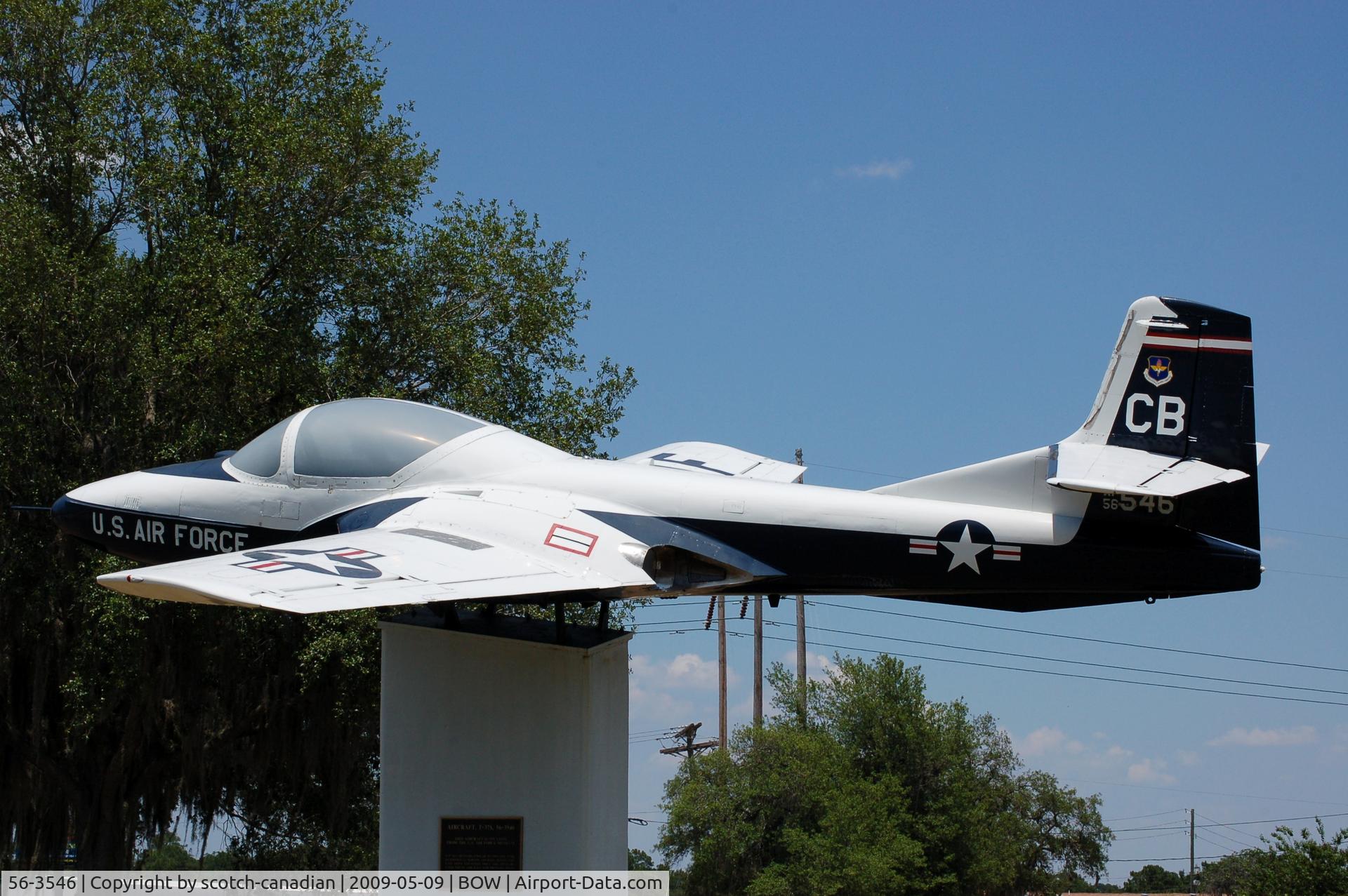 56-3546, 1956 Cessna T-37A Tweety Bird C/N 40118, Cessna T-37A 