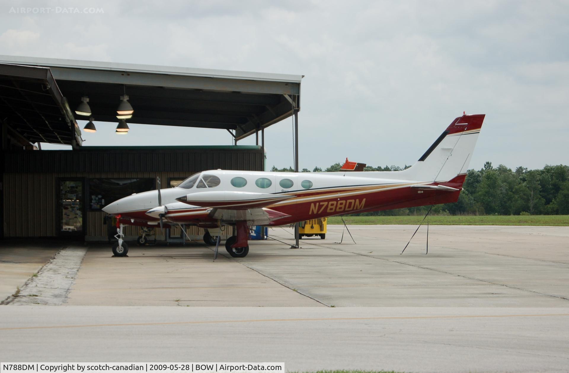N788DM, 1978 Cessna 340A C/N 340A0461, 1978 Cessna 340A N788DM at Bartow Municipal Airport, Bartow, FL