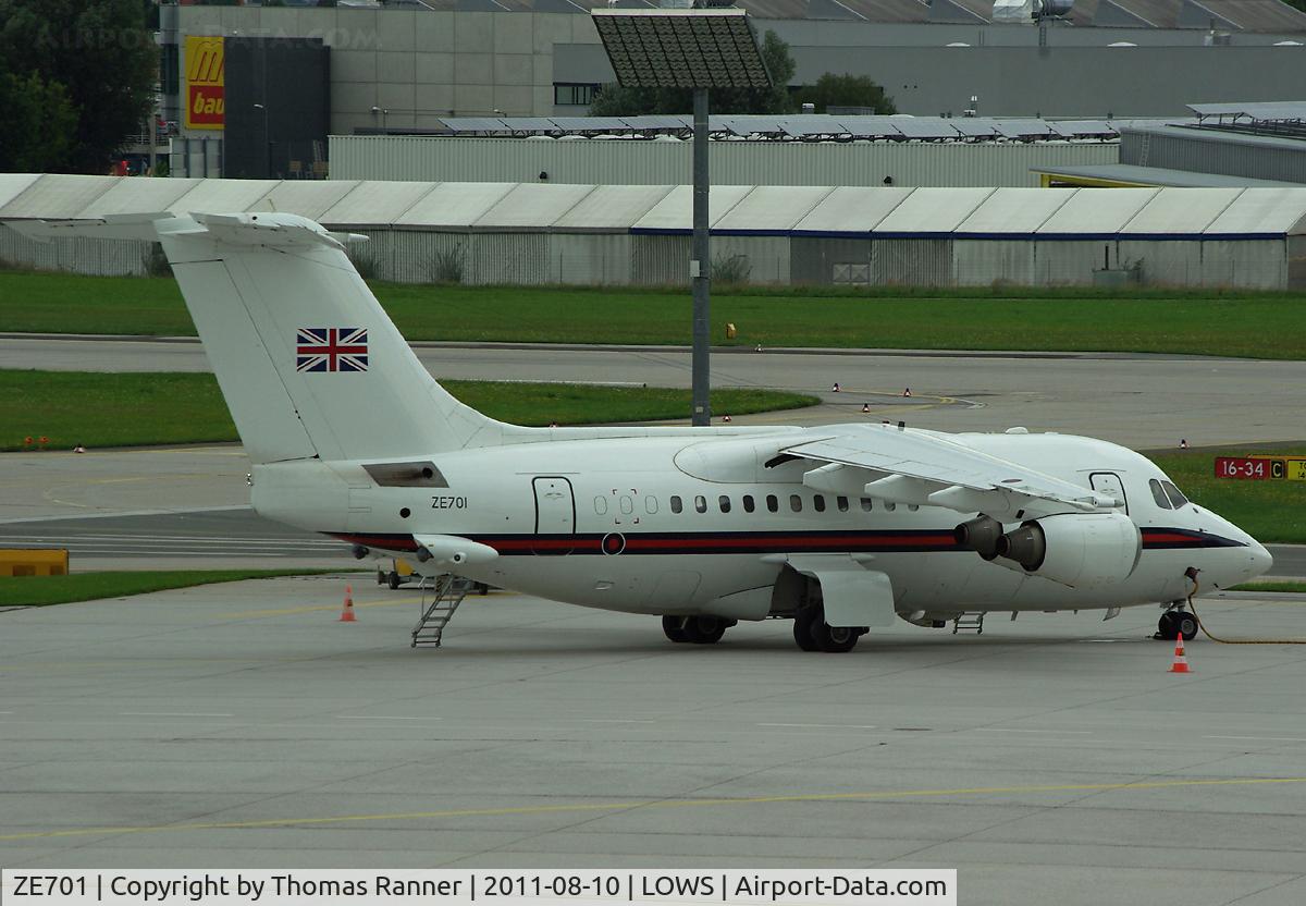 ZE701, 1985 British Aerospace BAe.146 CC.2 C/N E1029, UK Government BAe 146