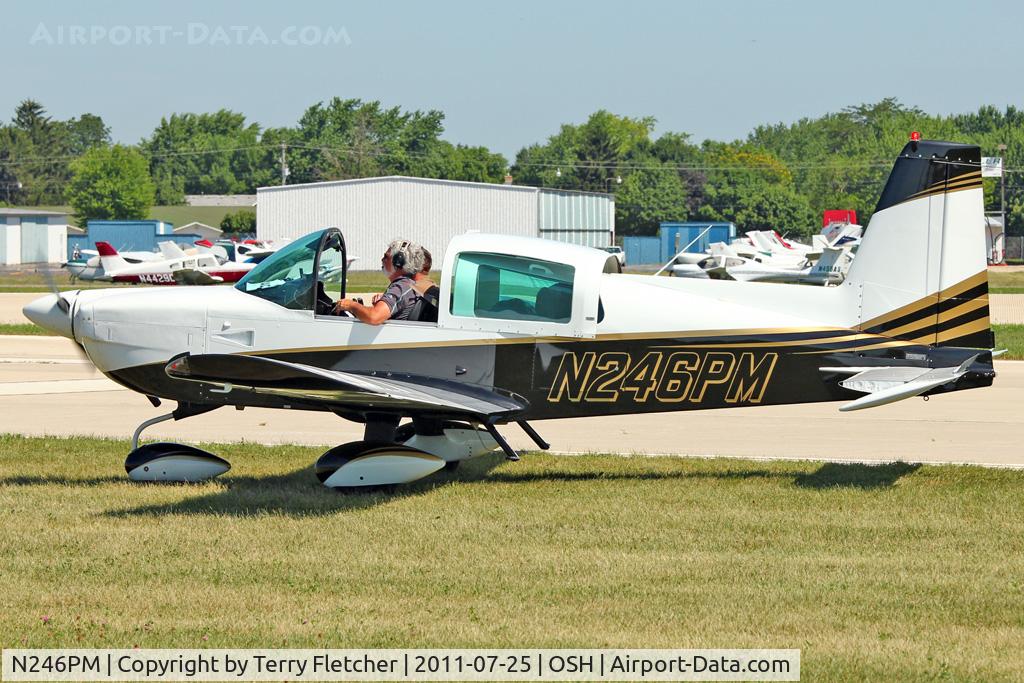 N246PM, 1977 Grumman American AA-5B Tiger C/N AA5B-0566, 1977 Grumman American Avn. Corp. AA-5B, c/n: AA5B-0566 at 2011 Oshkosh