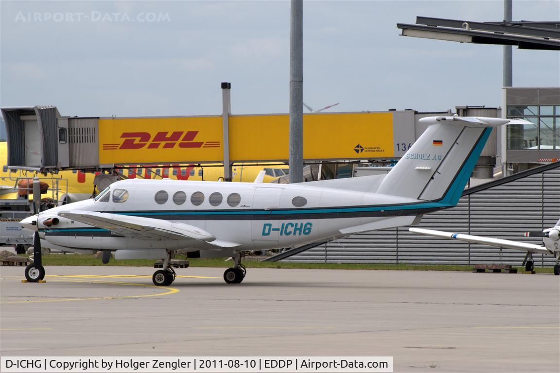 D-ICHG, 1991 Beech B200 King Air C/N BB-1400, Visitor on GAT....