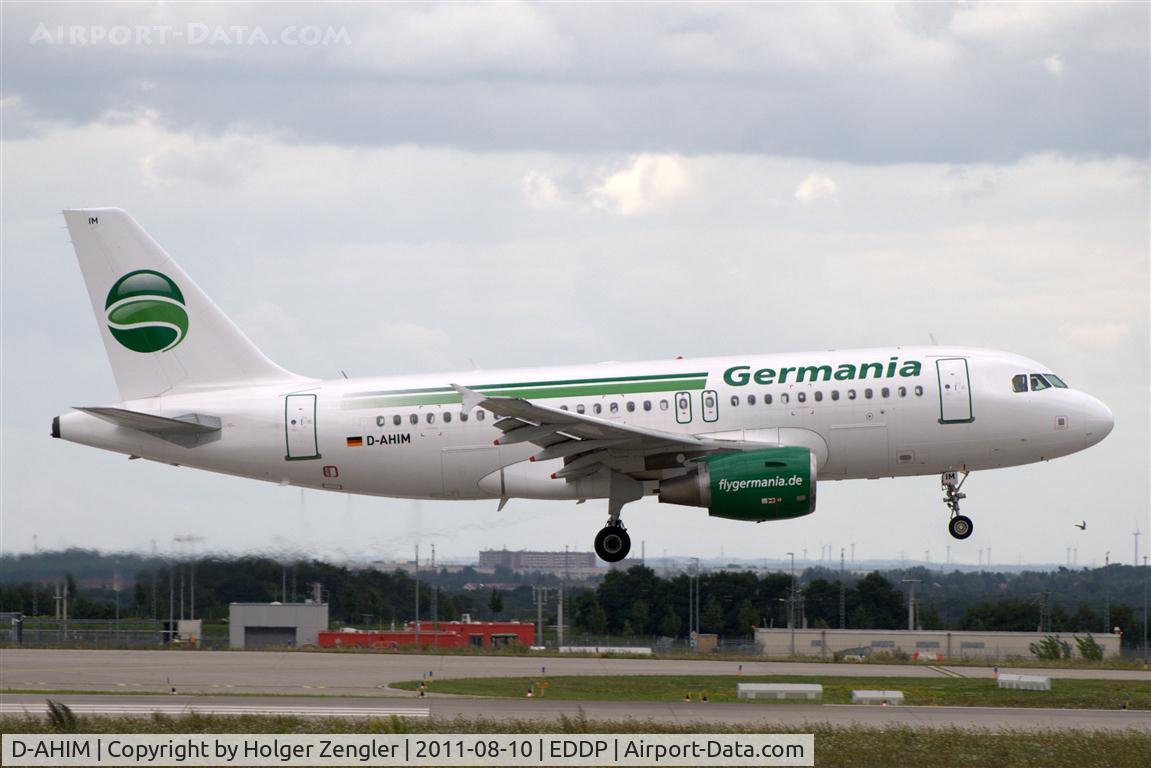 D-AHIM, 2009 Airbus A319-112 C/N 3818, Arrival from Crete/Greece.