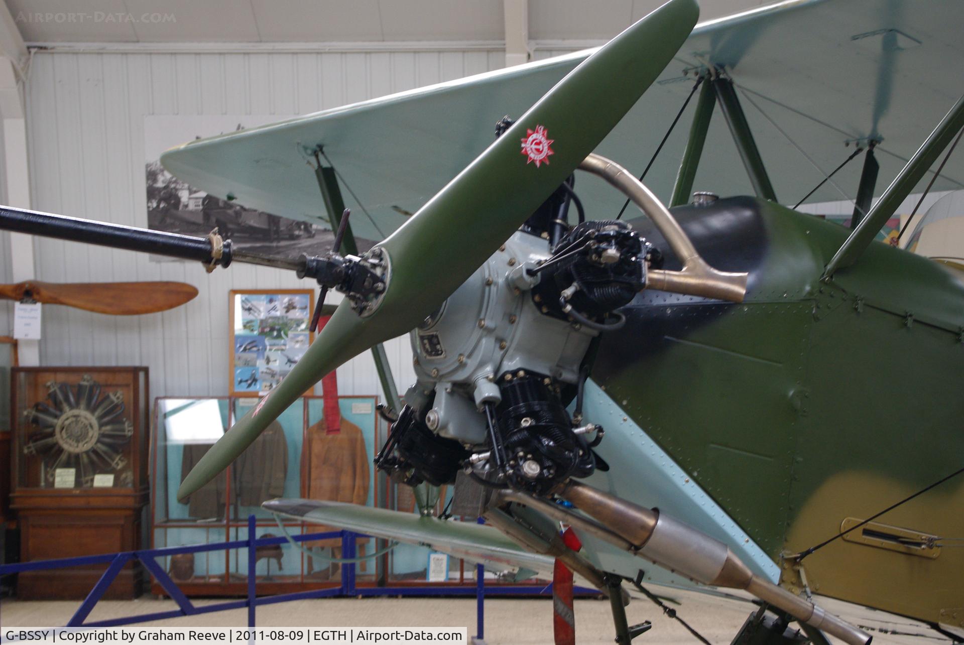 G-BSSY, 1944 Polikarpov Po-2 C/N 0094, Close up of engine.