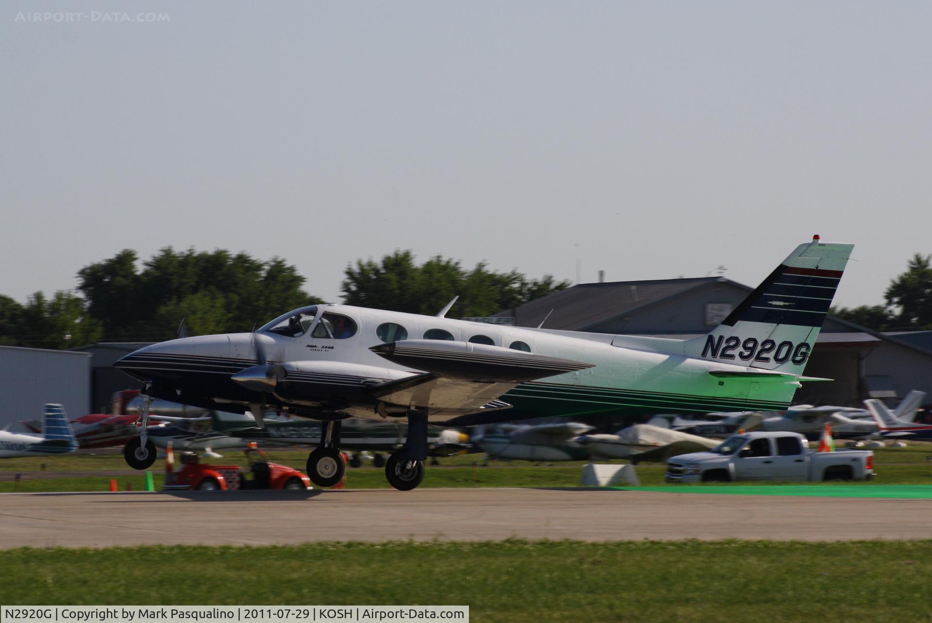 N2920G, 1976 Cessna 340A C/N 340A0115, Cessna 340A