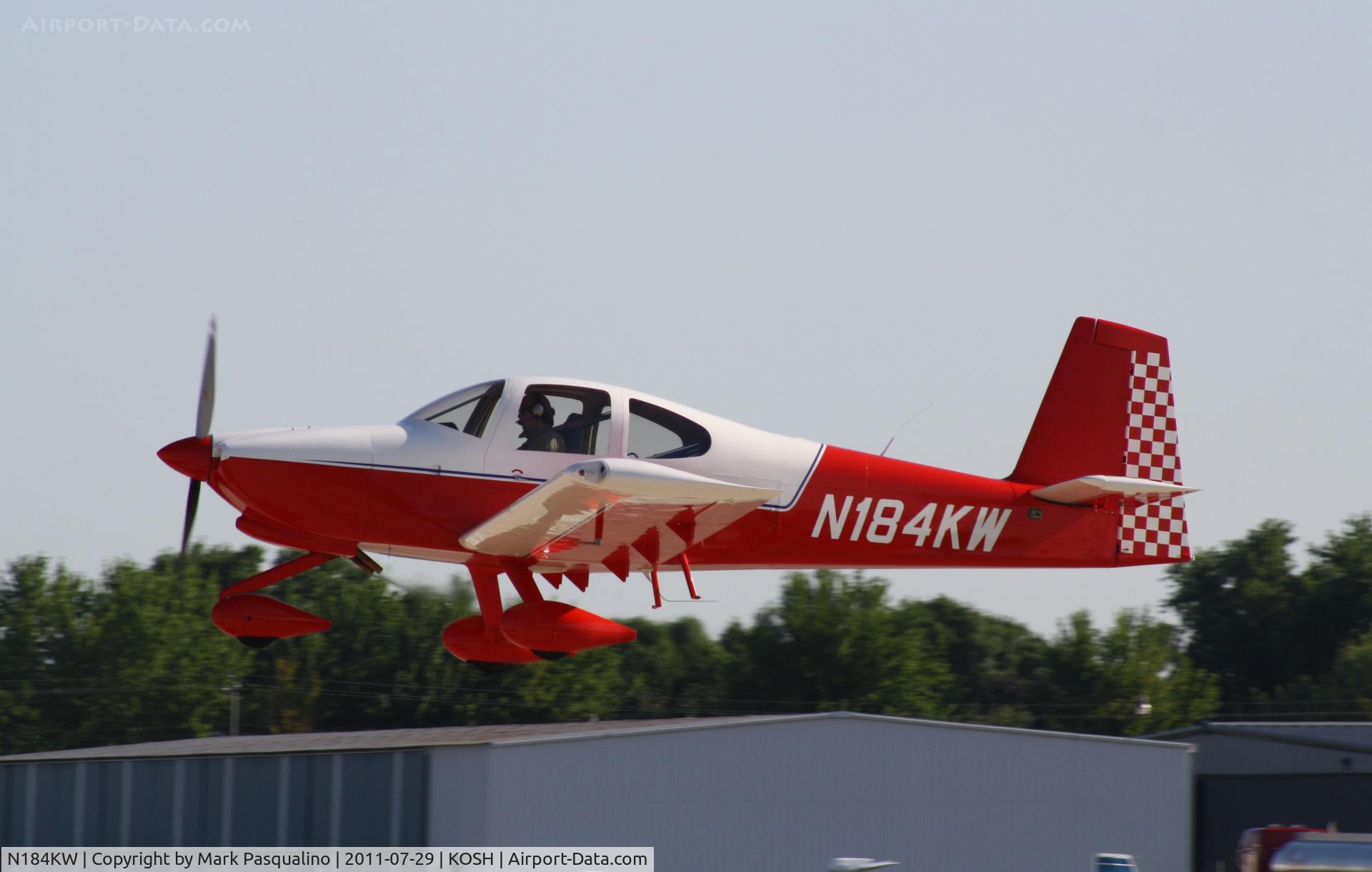 N184KW, 2011 Vans RV-10 C/N 40398, Vans RV-10