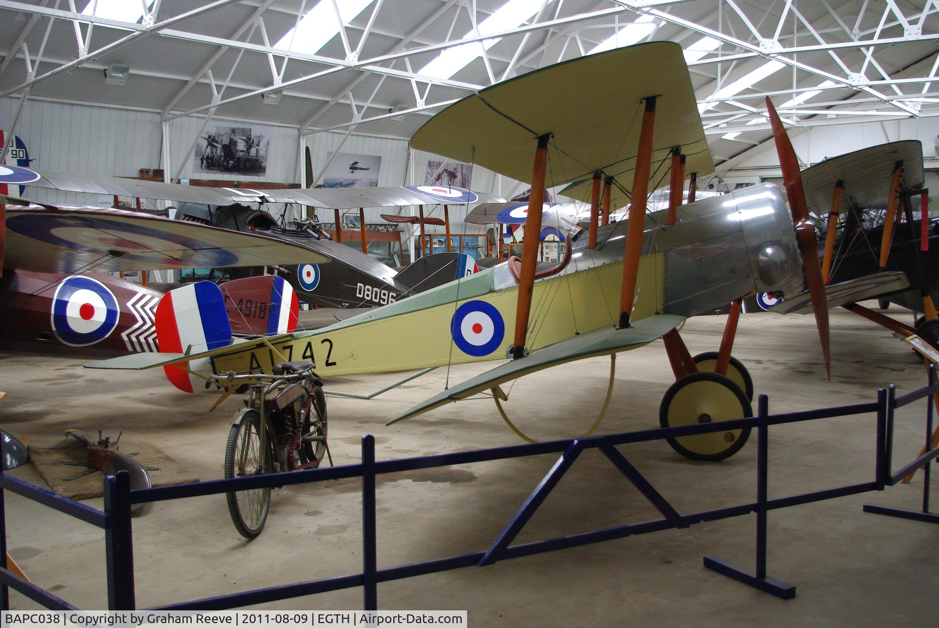 BAPC038, 1962 Bristol Scout D Replica C/N BAPC.038, On display.