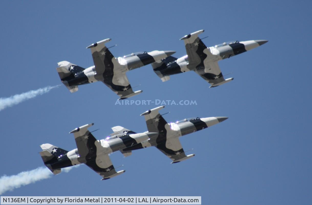 N136EM, 1984 Aero L-39C Albatros C/N 432917, Heavy Metal Jet Team