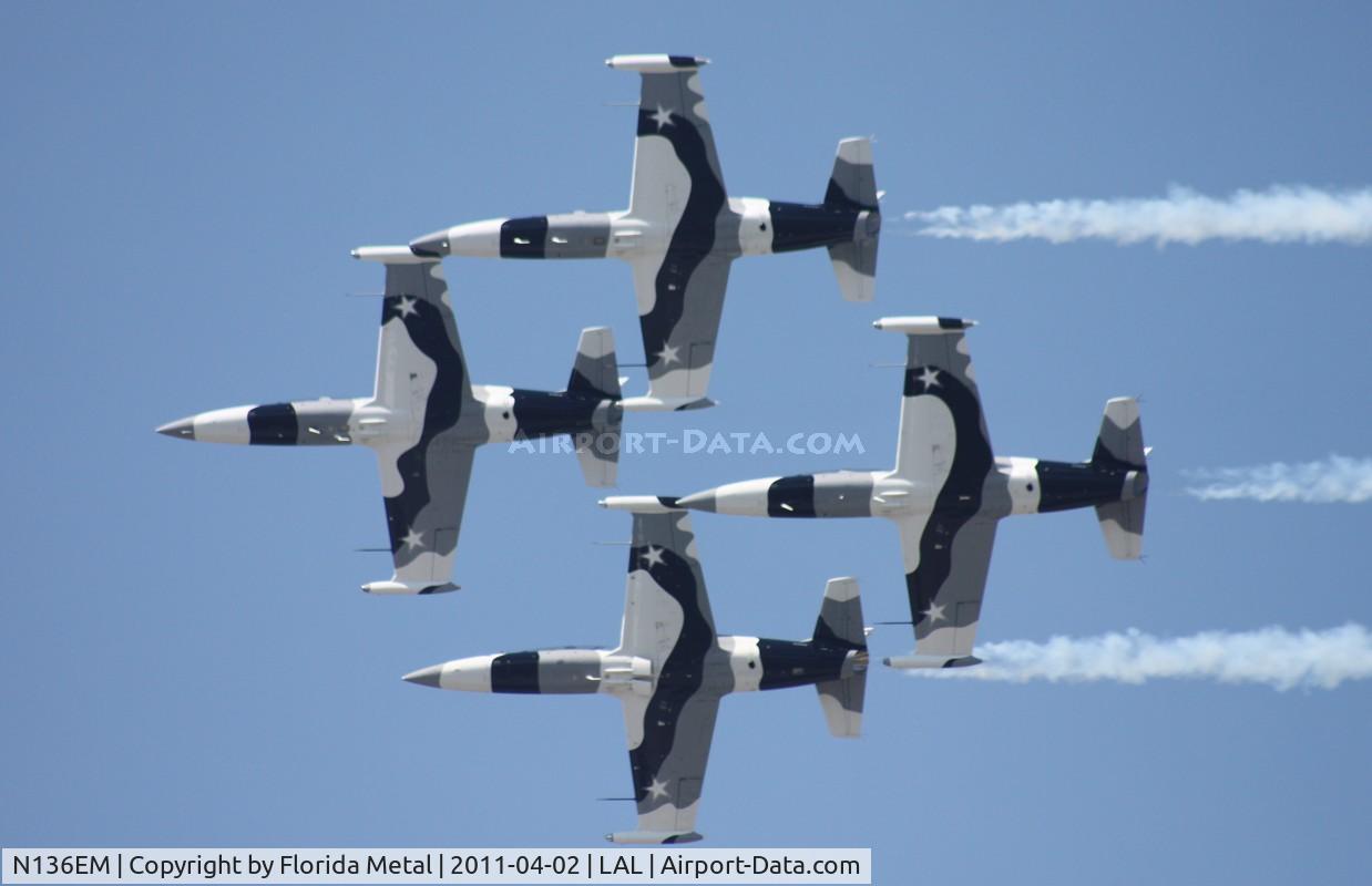 N136EM, 1984 Aero L-39C Albatros C/N 432917, Heavy Metal Jet Team